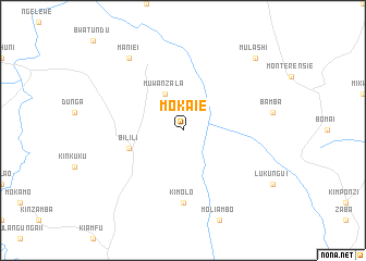 map of Mokaie