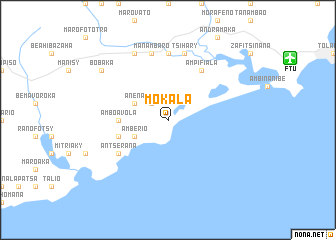 map of Mokala