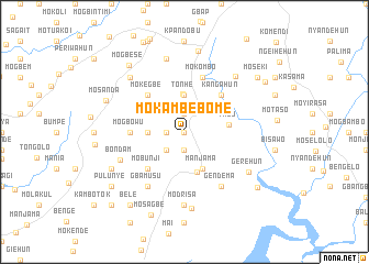 map of Mokambebome