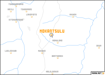 map of Mo-Kantsulu