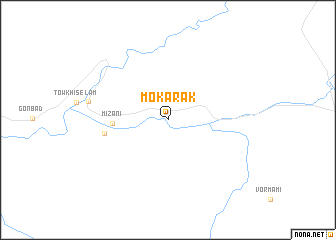 map of Mokarak