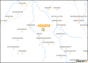 map of Mokara