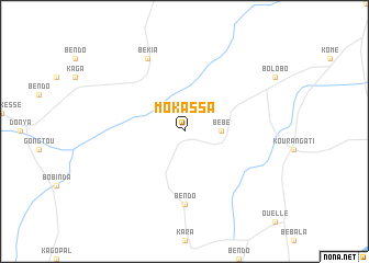 map of Mokassa
