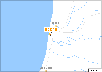 map of Mokau