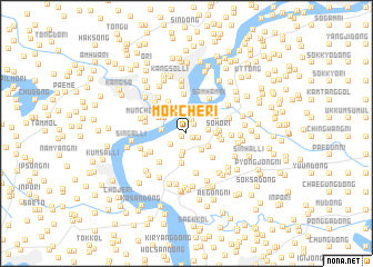 map of Mokche-ri