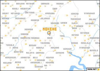 map of Mokehe