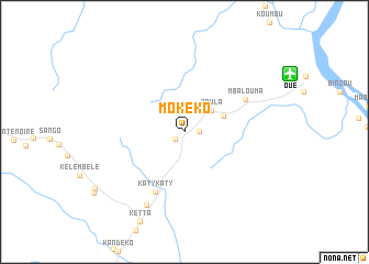 map of Mokéko