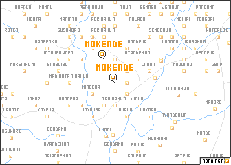 map of Mokende