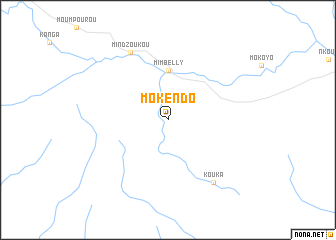 map of Mokendo