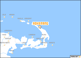 map of Mokerang