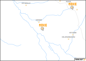 map of Moke