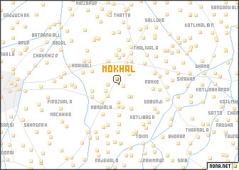 map of Mokhal