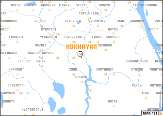 map of Mokhayan