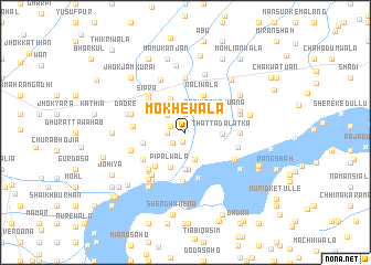 map of Mokhewāla