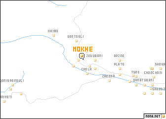 map of Mokhe