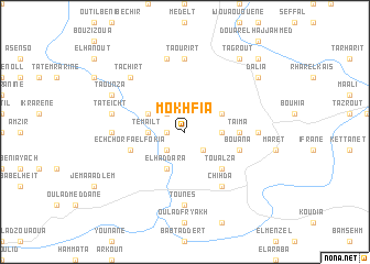 map of Mokhfia