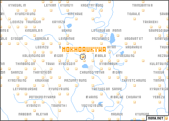 map of Mokho-aukywa