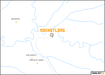 map of Mokhotlong