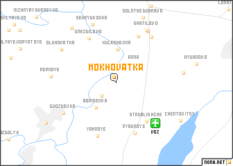 map of Mokhovatka