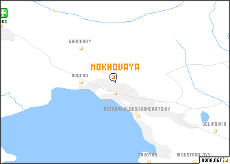 map of Mokhovaya