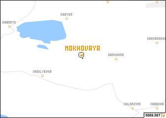 map of Mokhovaya