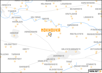 map of Mokhovka