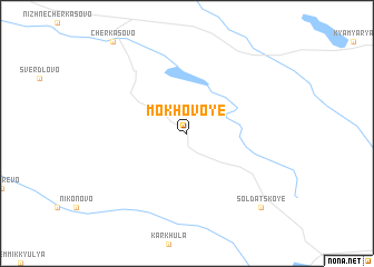 map of Mokhovoye