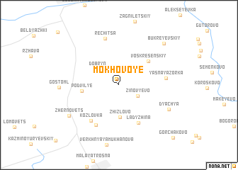 map of Mokhovoye