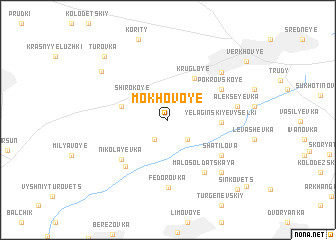 map of Mokhovoye