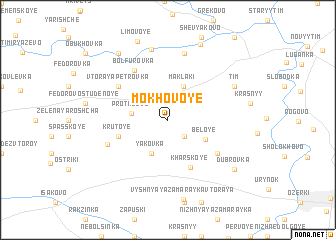 map of Mokhovoye