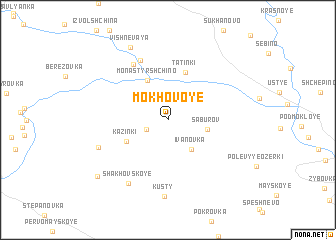 map of Mokhovoye