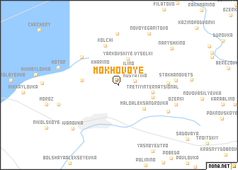 map of Mokhovoye