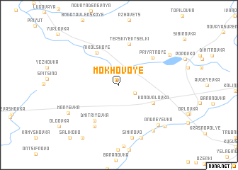 map of Mokhovoye