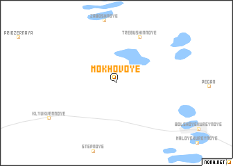 map of Mokhovoye