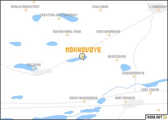 map of Mokhovoye