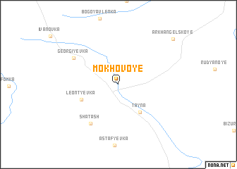 map of (( Mokhovoye ))