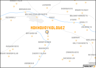 map of Mokhovoy Kolodez\