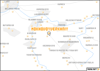 map of Mokhovoy Verkhniy