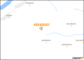 map of Mokhovoy