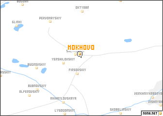 map of Mokhovo