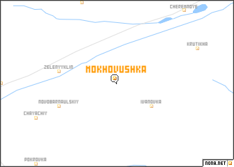 map of Mokhovushka
