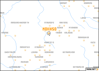 map of Mokhso