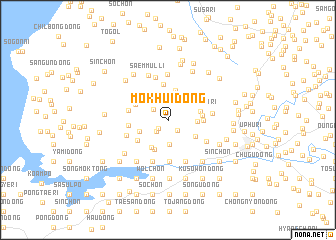 map of Mokhŭi-dong