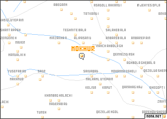 map of Mokhūr