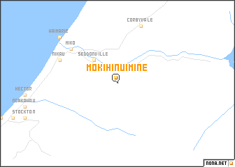 map of Mokihinui Mine