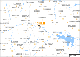 map of Mokila