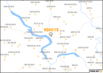 map of Mokkye