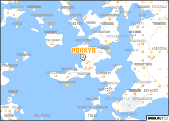 map of Mokkyo