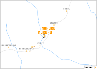 map of Mokoko