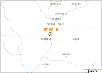 map of Mokola